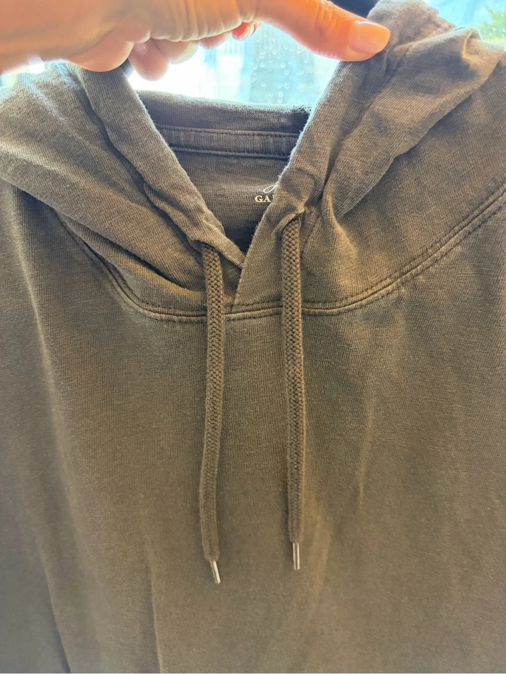 J. Crew Men’s Dark Olive Pullover Hoodie